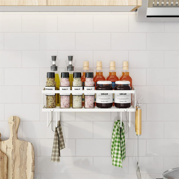 Rebrilliant Mayce Metal Bathroom Shelves Wayfair Canada